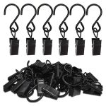S Hooks Curtain CLIPS-50 Pack Hanging Hooks Hangers Clips For Camping