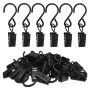 S Hooks Curtain CLIPS-50 Pack Hanging Hooks Hangers Clips For Camping