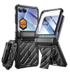 Samsung Galaxy Z Flip 7 Premium Full Body Protective Case Black
