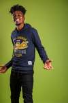 Mens Navy Track Top
