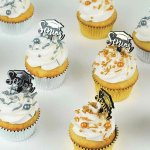 Foil Baking Cups Silver gold 11CM 1X50PC