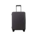 PIERRE CARDIN Cannes Case 65CM Medium Luggage Charcoal/orange