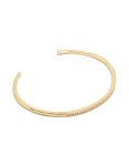 Goldair Gold Plated Cubic Zirconia Thin Wrist Cuff