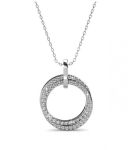 DESTINY Lee Halo Necklace With Crystals From Swarovski