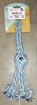 Ball With Tassel Rope Dog Toy - Maize