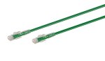 CAT 2M 6 Moulded Flylead - Green