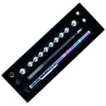 Fidget Pen Magnetic Decompression Metal Ballpoint Pen Multifunctional Stress Relief Toy & Stylus Gift For Teens & Adults By Gc
