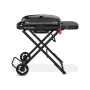 Weber Traveler Stealth Portable Lp Gas Grill