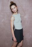 Boat-neck Vest Top - Grey