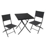 Panama Rattan 3 Piece Injection Moulded
