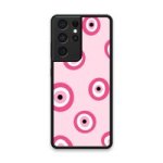 Custom Printed Tpu Cases - Samsung Galaxy S21 Ultra 5G & 39 Pink Evil Eye& 39 By