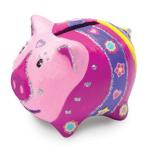 Melissa Decorate Your Own Piggy Bank Craft Kit