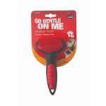 Massage Slicker For Short Medium Coats - Small