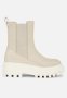 Calvin Klein Chunky Boot Chelsea Leather Mg Sat - Cement