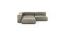 Three Module Corner Sofa - Leather - Beige - 220CM X 220CM