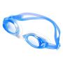 Silicone Swim Goggles - Sky Blue