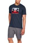 Men's Ua Boxed Sportstyle Short Sleeve T-Shirt - Academy Red 3XL