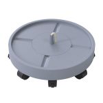 Grey 8-WHEEL Self-watering Plant Tray 330MM Inner Diameter