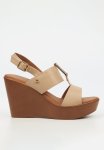 Allora 1 Wedge - Taupe