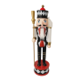 Nordic Scandinavian Wooden Christmas Nutcracker Soldier Xmas Statue 30CM