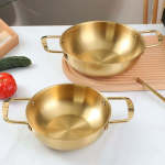 Outdoor Stainless Steel Nonstick Cooking Pan