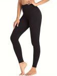 Super Soft Leggings For Women High Waisted Tummy Control No See Through Workout Yoga Running Pants Leggings