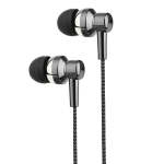 Astrum Electro Painted Stereo Earphones With MIC - EB250 Grey