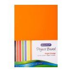 Marlin Project Boards A4 160GSM 10'S Bright Orange Pack Of 10
