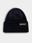 RVCA Mens Va Icon Beanie Black - Black Onesize