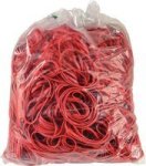 Trefoil Bulk 1KG Rubber Bands Size 16 Red