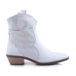 Western White - White 42 Leather