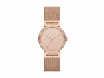 DKNY Downtown D Three-hand Rose Gold-tone Stainless Steel Women's Watch NY6625