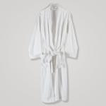 Toweling Bathrobe White - Large XL