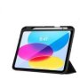 Tuff-Luv Smart Case & Stand With Apple Pencil Holder For Apple Ipad 10.9 2022 Black - Only Fits New 10.9 Ipad - Launched October 2022