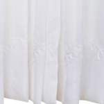 5M X 2.18 Ready To Hang Scalloped Voile - White