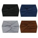 Stretchy Twist Knotted Headbands For Women-absorbent Yoga & Sports Headband