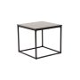 Vividitto - Slio 50X50CM Side Tables - Black