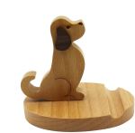 Dog Phone And Tablet Holder Wooden DCH3