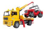 Bruder Toys Bruder Man Tga Breakdown Truck With Cross Country Vehicle