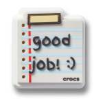 Good Job Notepad Jibbitz - Multi Osfa