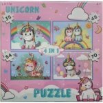 Little Unicorn 4-IN-1 Jigsaw Puzzle