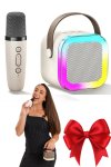 MINI Wireless Karaoke Rgb Speaker With 1X Wireless MIC