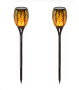 2 Pack - Solar Outdoor Garden Torch Flame Light DEFA2 Pack - Solar Outdoor Garden Torch Flame Lightult Title