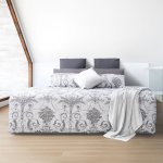 Horrockses Emily Damask Duvet Cover Set