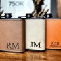 1pc Men's Personalised Kettle Leather Kettle Personalised Kettle Kettle Leather Kettle Mate Kettle Personalized Flask Engraved Flask Groomsmen Gift Holiday Gifts Birthday Gifts Party