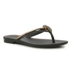 Irreverente Gem Thong Sandal - Dark Green - 8