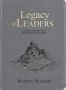 Legacy Of Leaders - A 40-DAY Journey With The Men Of God&  39 S Word   Leather / Fine Binding