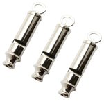 Sourcedirect - Metal Police Whistle - Pack Of 3