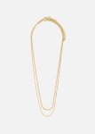Layered Twisted Chain Necklace