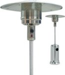 Alva Gas Patio Heater - Stainless Steel, Safety Cut-Off